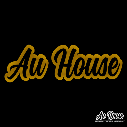 Au House Vinyl Cut Stickers