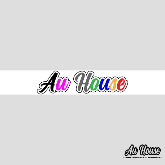 Au House Window Banners