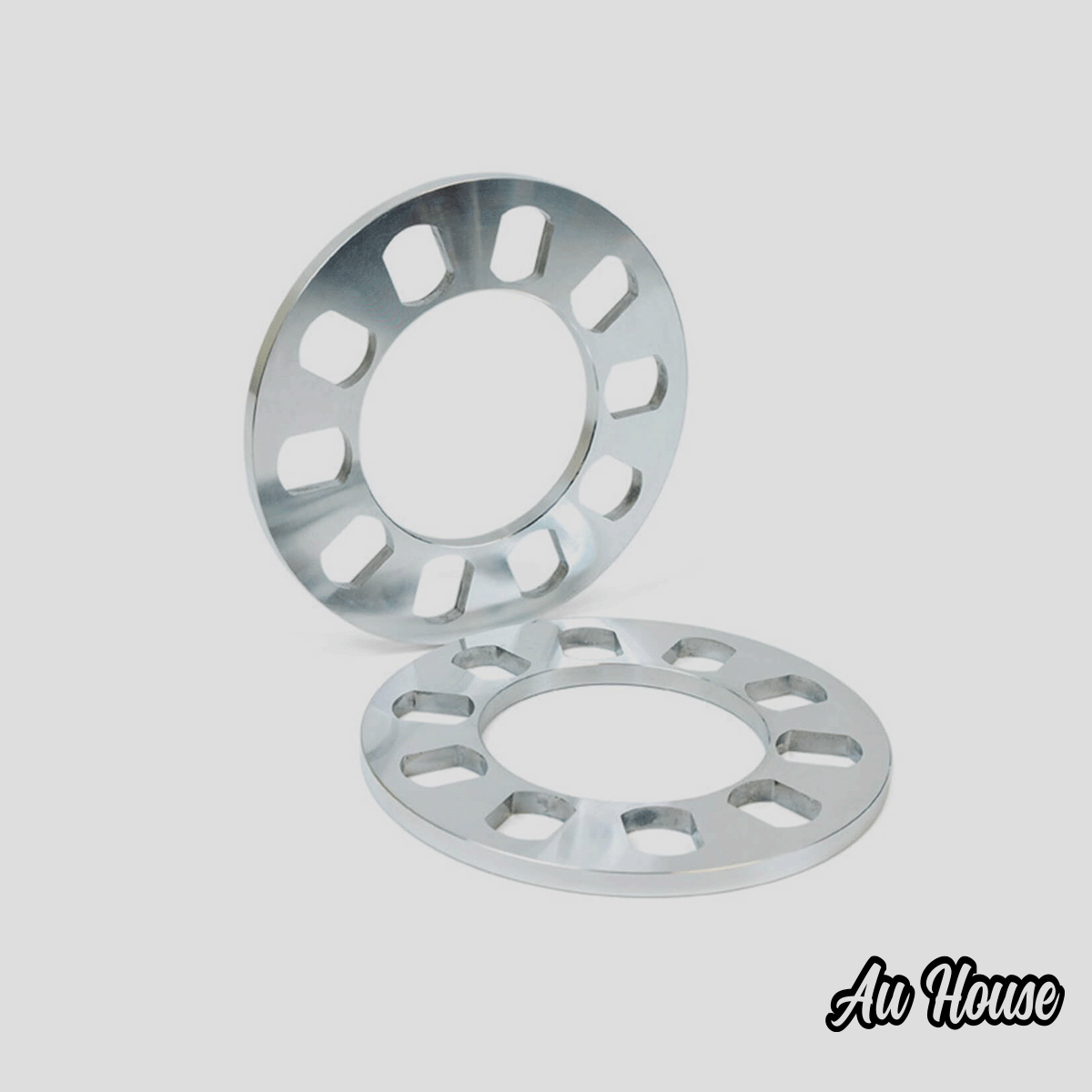 WHEEL SPACER X 2 UNIVERSAL 5 STUD SLIPON SPACERS