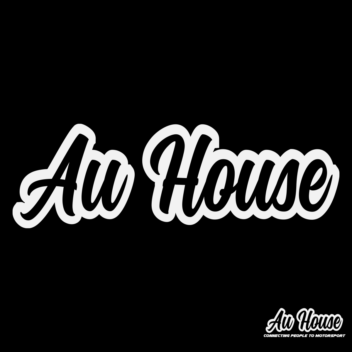 Au House Vinyl Cut Stickers