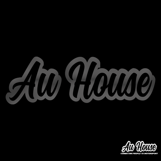 Au House Vinyl Cut Stickers