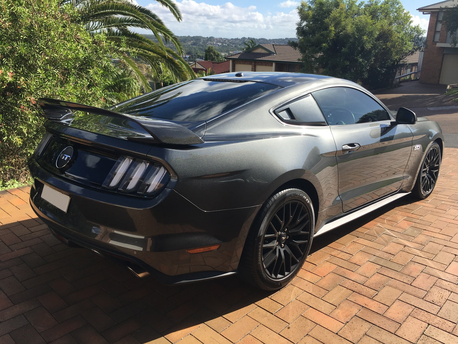 Gt 350 Rear Wing FORD MUSTANG GT350 S550 FM FN CARBON FIBRE REAR SPOILER WING 2015-2022 ...